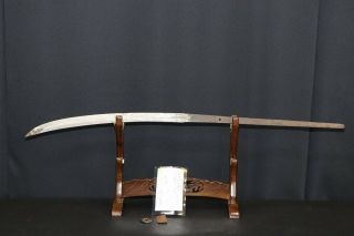 (it - 62) Naginata " Blade Length 46.  8cm (18.  4inch) " Edo