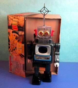 ALPS Television SPACE MAN ROBOT TOY FIGURE VINTAGE RARE COLLECTIBLE F/S HOBBY 5