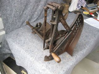 Antique Enterprise.  Mfg Co No.  23 Meat Slicer Hand Operated Cast Iron