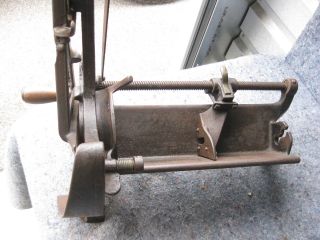 Antique Enterprise.  Mfg Co No.  23 Meat Slicer Hand Operated Cast Iron 8