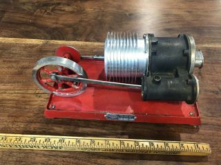 Vintage Empire B38 Metal Ware Corp Hot Air Motor Steam Engine