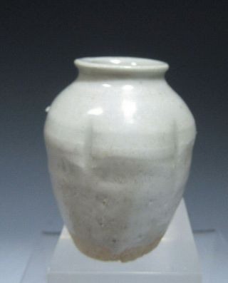 China Chinese Song/Yuan Dynasty Celadon Pottery Miniature Vase ca.  12 - 14th c. 3