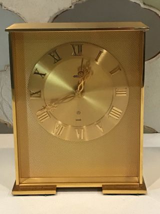Jaeger Le Coultre Swiss Clock With Reuge Musical Box