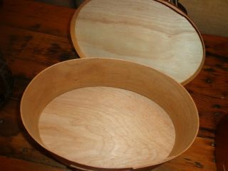 Shaker Style Oval Wood Nesting Pantry Boxes 5