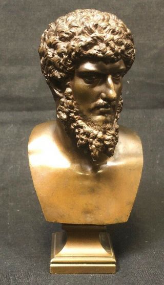 Barbedienne Bronze Bust Of A Man Reduction Mecanique A Collas Brevete