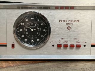 RARE Patek Philippe Master Clock System with Digital Display Slave Clock 1970s 2