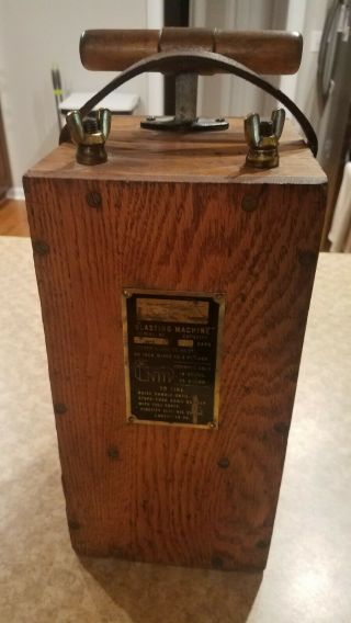 Vintage Blasting Machine Fidelity Electric Company made in Lancaster,  PA 5
