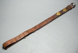 Vintage Leather Wwi M1907 Springfield/m1 Garand Rifle Sling Dated Ladew 1917 Flh