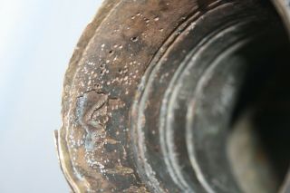 RARE very old NIZWA 29cm Antique copper brass Dallah islamic Coffee Pot Bedouin 11