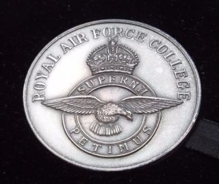 Royal Air Force 1929 Raf College Athletics Cased Medal Medallion (a)