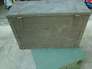 Military Coleman Lantern Transit Case, .  Likely USMC 3