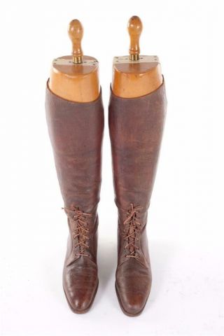 Vintage - Peal and Co Leather Riding Boots with Trees 3