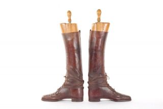 Vintage - Peal and Co Leather Riding Boots with Trees 4