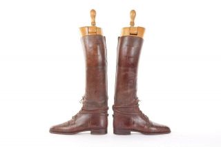 Vintage - Peal and Co Leather Riding Boots with Trees 6