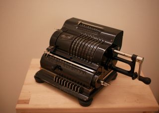 Facit Standard 10 / 30 (1930) Rare Antique Mechanical Calculator