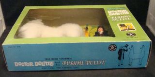 Vintage Mattel 1967 Dr.  Dolittle & His Pushmi Pullyu Two Headed Llama MIB RARE 10