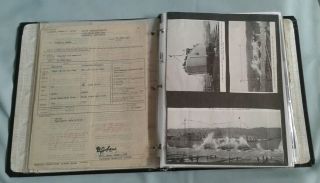 WWII - PRESEN US ARMY DOCUMENTS & PAPERS of HUBERT CLAY SMITH & MORE IN NOTEBOOK. 4