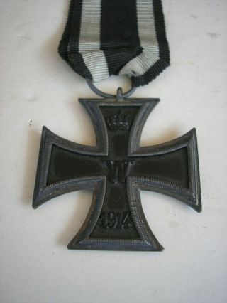 Antique German Wwi Iron Cross Military Decoration Wwi 1914 - 1918