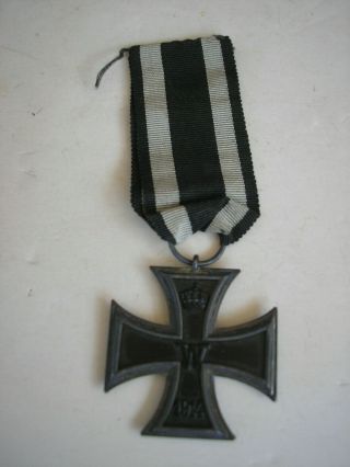 Antique German WWI Iron Cross Military Decoration WWI 1914 - 1918 3