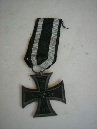 Antique German WWI Iron Cross Military Decoration WWI 1914 - 1918 4