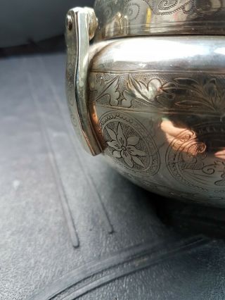Antique Chinese Hand Warmer Paktong Silver 2