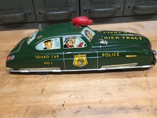 1940s marx dick tracy squad truck 5