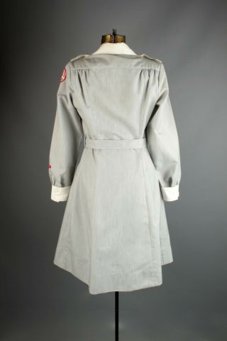 VTG Women ' s 1950s ARC Volunteer Uniform S M 2642 US American Red Cross 3