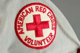 VTG Women ' s 1950s ARC Volunteer Uniform S M 2642 US American Red Cross 5