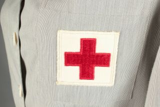 VTG Women ' s 1950s ARC Volunteer Uniform S M 2642 US American Red Cross 7