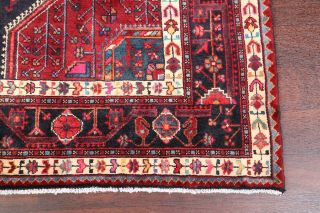 Vintage Malayer Persian Wool Rug 5x11 Geometric Oriental Handmade 11 ' 4 