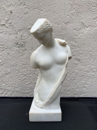 Antique Italian Marble Statue Sculpture Italy Nude Woman