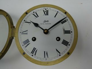 Schatz Royal Mariner Analog Clock West - Germany Ship Clock Roman Numerals Brass