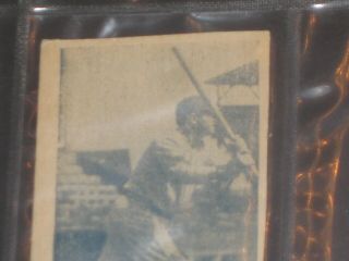 1924 W - UNC BABE RUTH BASEBALL CARD GAI AUTHENTIC - ANTIQUE - YORK YANKEES 7