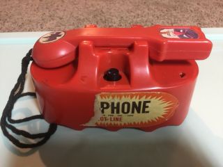 1966 Marx Batphone Hot Line - Extremely Rare - In - L