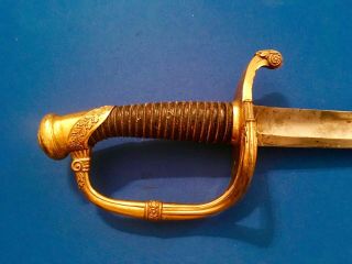 French? Us? Russian? 19 Century Officer Sword Saber Dagger Knife