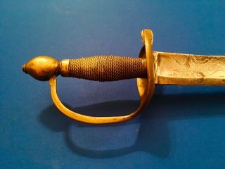 German? Hungarian? Polish? 18 Century Short Sword Saber Dagger Knife