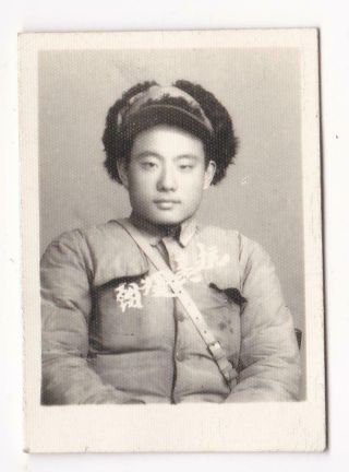 Chinese Pva Korean War Soldier Resist America And Aid Korea Studio Photo China