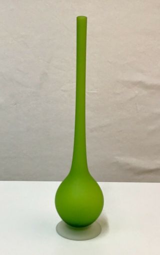Murano Mid - Century Modern Glass Vase 2