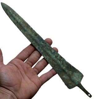 Authentic - Bronze Age Greek Bronze Dagger Circa 2500 - 1500 Bc