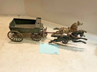 Vintage Toys,  Wilkins Hubley Ives Kenton Parts,  Hubley Coal Wagon,  Cast Iron