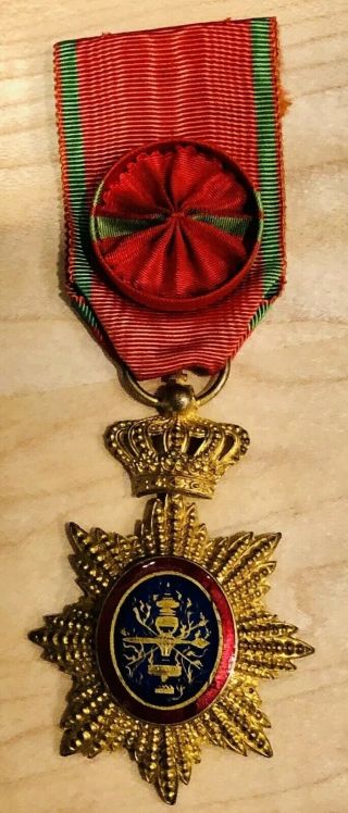 French Annam Order Of The Knight Indochina Vietnam Military Medal