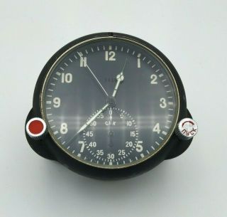 60 - Chp Ussr Military Cockpit Chronograph Clock Air Force Aircraft Mig Su Russian