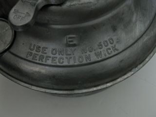 Antique / Vintage Perfection No.  500 Wick Kerosene Oil Heater OLD STOCK 4