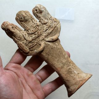 - Siro Hittite Terracotta Idol Statue 2800 - 1500 Bc