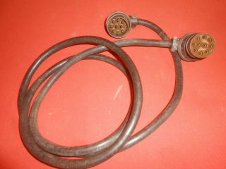 U.  S.  Army: - Signal Corps - Radio - Military Cable - - Cord Cd - 1086 For Radio Bc - 1306, .