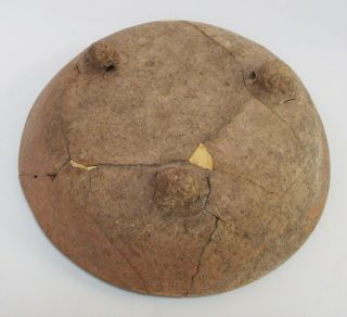 Pre - Columbian Maya Pottery Tripod Bowl,  Repaired 6
