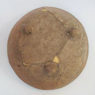 Pre - Columbian Maya Pottery Tripod Bowl,  Repaired 7