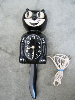 Vintage Kit Cit Klock Clock By Allied Mfg Electric Cat Model D3