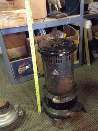 Vintage Perfection Model No.  525M Oil/ Kerosene Parlor Heater Stove & Tank 11