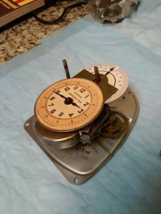 Vintage Clock Hawkeye Measured Time Model - L La Porte,  Ind. , 6